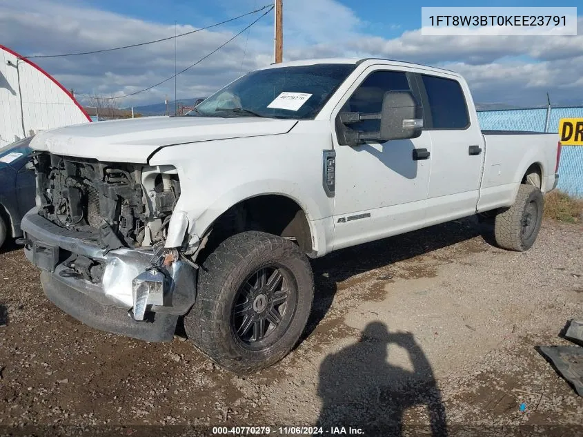 2019 Ford F-350 Xl VIN: 1FT8W3BT0KEE23791 Lot: 40770279