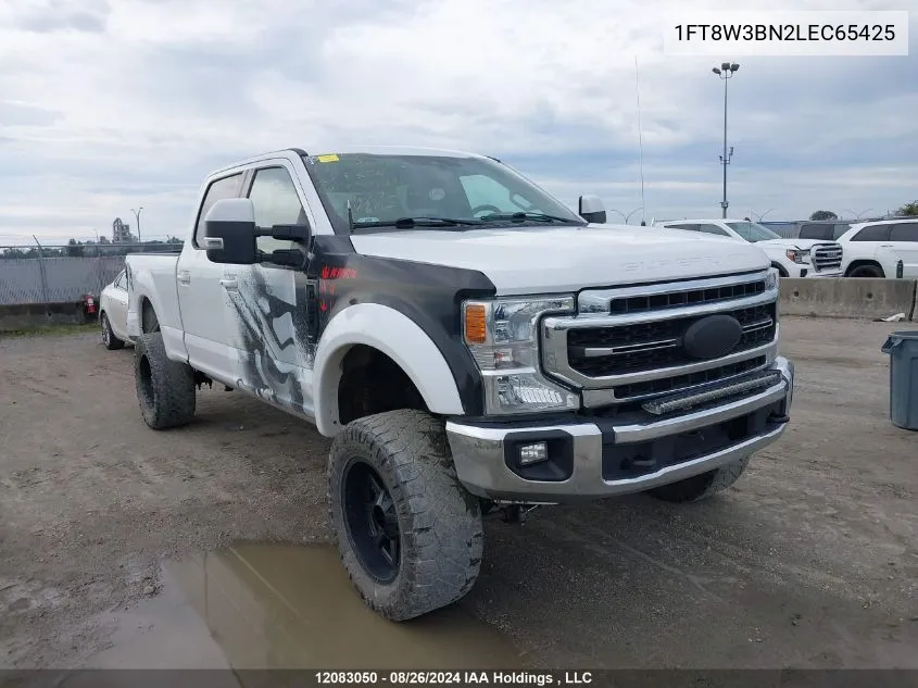 2020 Ford F350 Super Duty VIN: 1FT8W3BN2LEC65425 Lot: 12083050