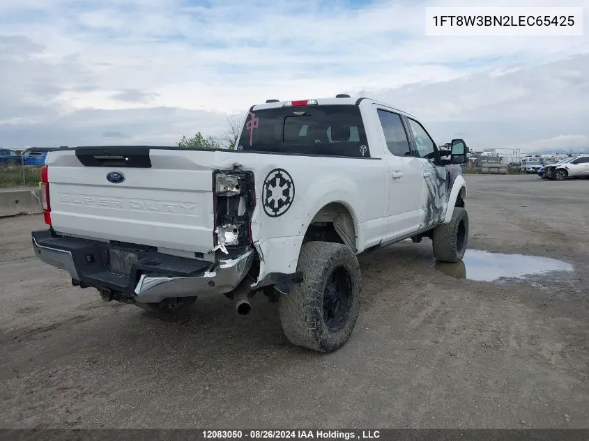 1FT8W3BN2LEC65425 2020 Ford F350 Super Duty