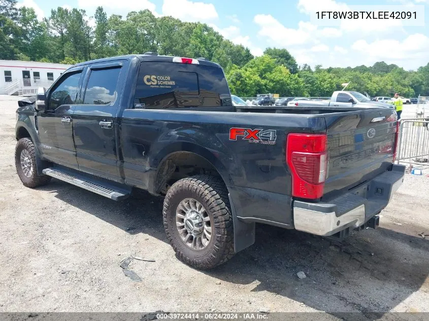 2020 Ford F-350 Lariat VIN: 1FT8W3BTXLEE42091 Lot: 39724414