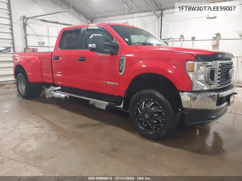 2020 Ford F-350 Xl VIN: 1FT8W3DT7LEE59007 Lot: 39968613