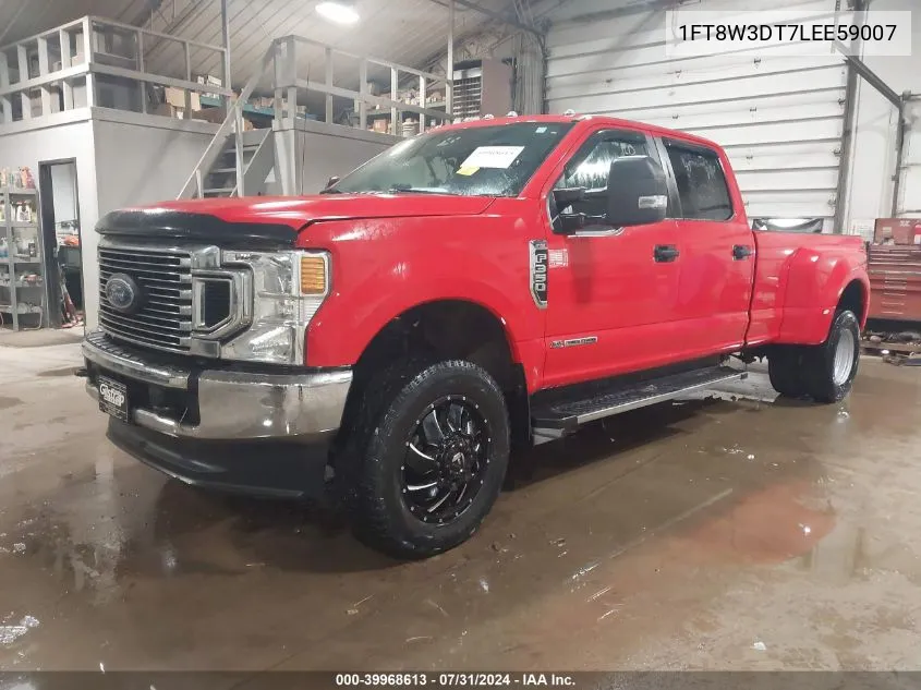 2020 Ford F-350 Xl VIN: 1FT8W3DT7LEE59007 Lot: 39968613