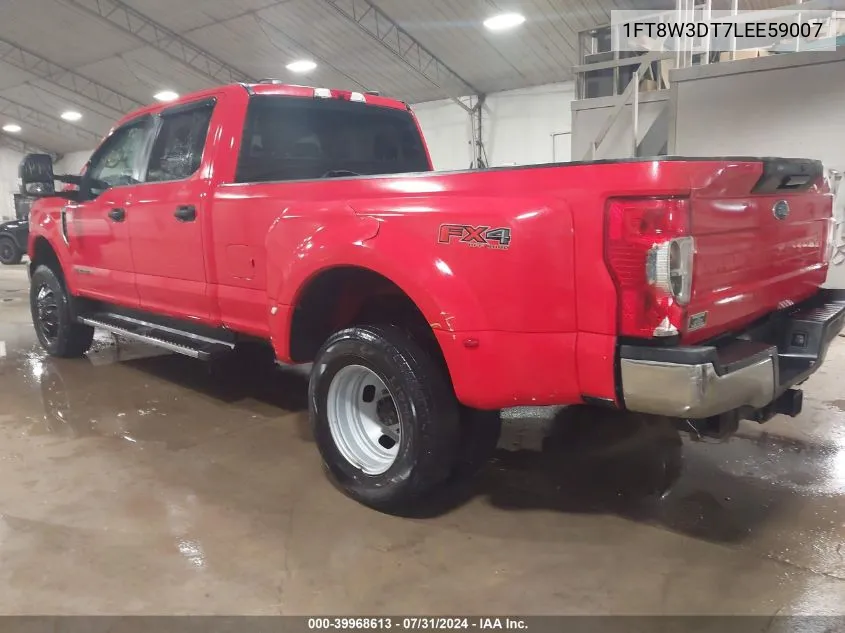 2020 Ford F-350 Xl VIN: 1FT8W3DT7LEE59007 Lot: 39968613