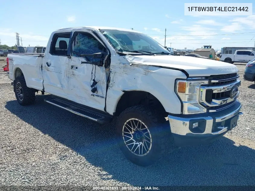 2020 Ford F-350 Xlt VIN: 1FT8W3BT4LEC21442 Lot: 40301693