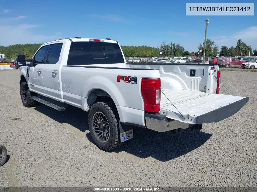 1FT8W3BT4LEC21442 2020 Ford F-350 Xlt