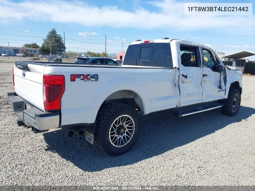 1FT8W3BT4LEC21442 2020 Ford F-350 Xlt