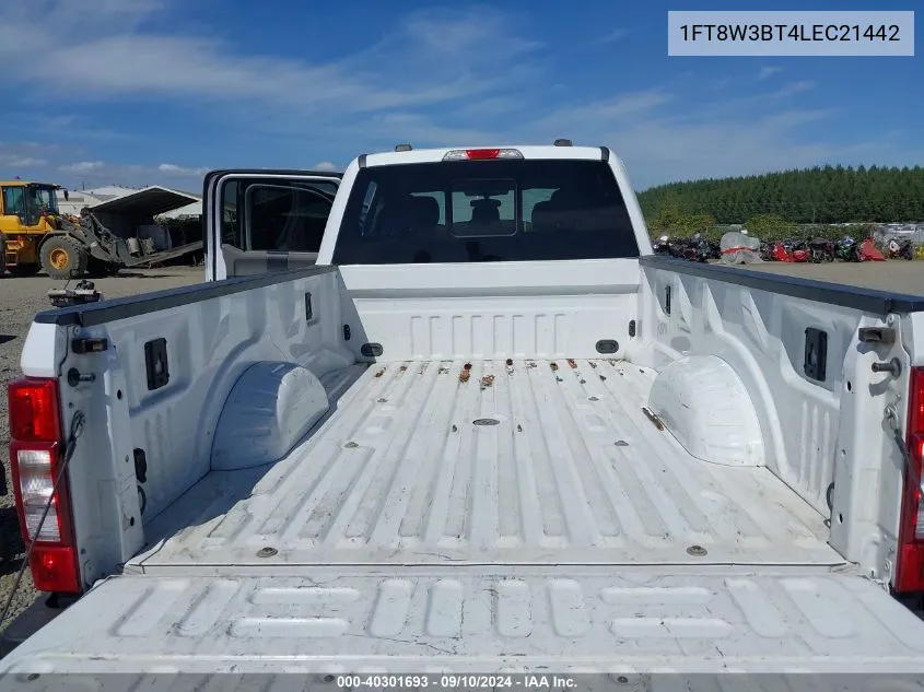 2020 Ford F-350 Xlt VIN: 1FT8W3BT4LEC21442 Lot: 40301693