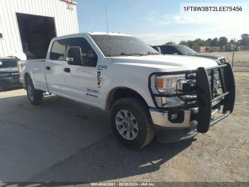 2020 Ford F-350 Xlt VIN: 1FT8W3BT2LEE75456 Lot: 40402691