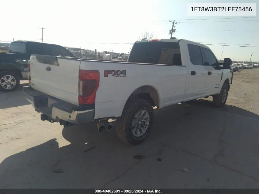 2020 Ford F-350 Xlt VIN: 1FT8W3BT2LEE75456 Lot: 40402691