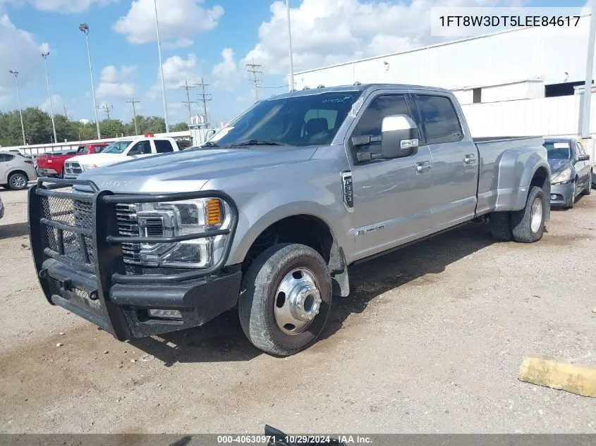 2020 Ford F-350 Lariat VIN: 1FT8W3DT5LEE84617 Lot: 40630971