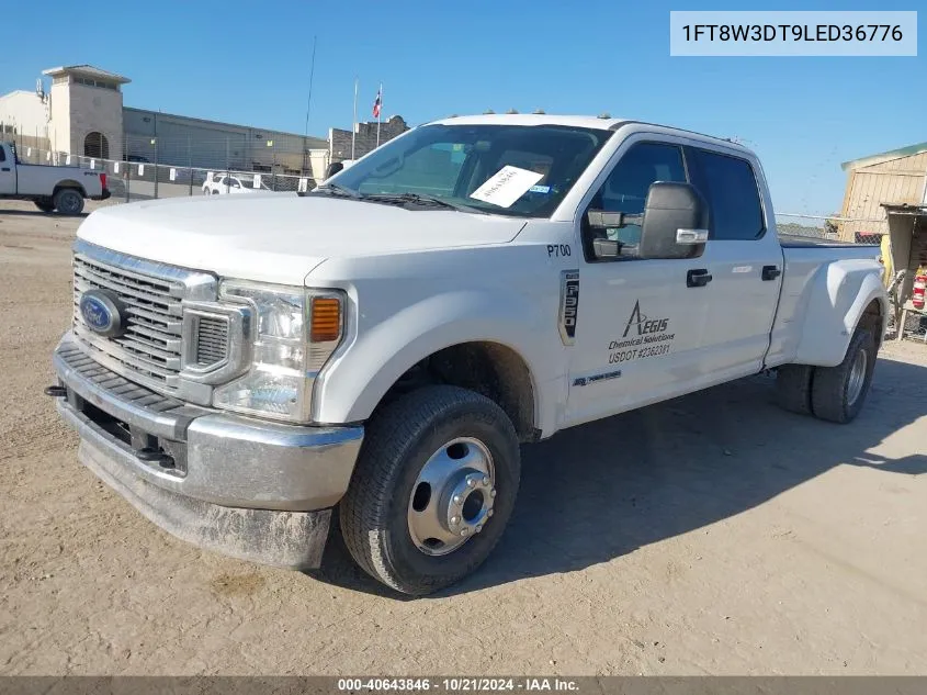 2020 Ford F-350 Xl VIN: 1FT8W3DT9LED36776 Lot: 40643846