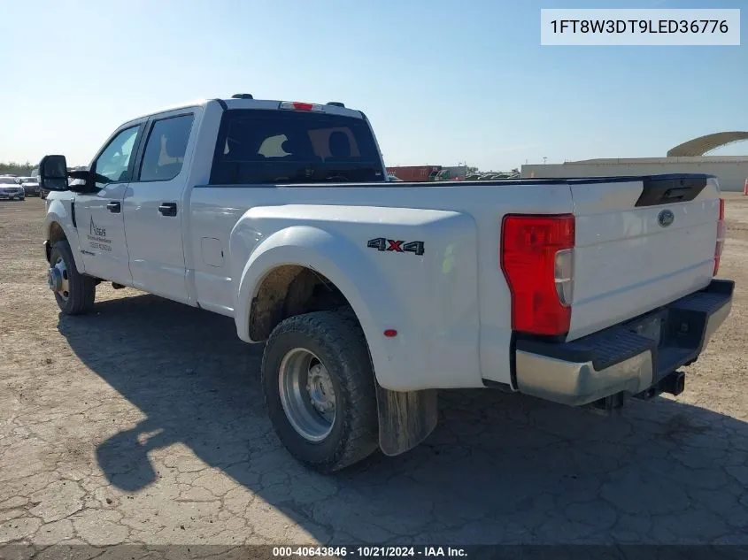 2020 Ford F-350 Xl VIN: 1FT8W3DT9LED36776 Lot: 40643846