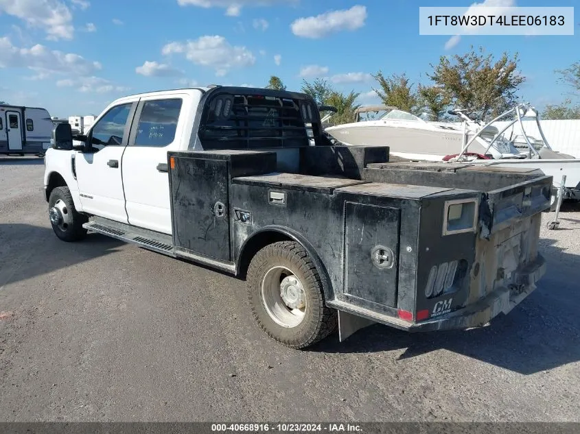 2020 Ford F-350 Xl VIN: 1FT8W3DT4LEE06183 Lot: 40668916