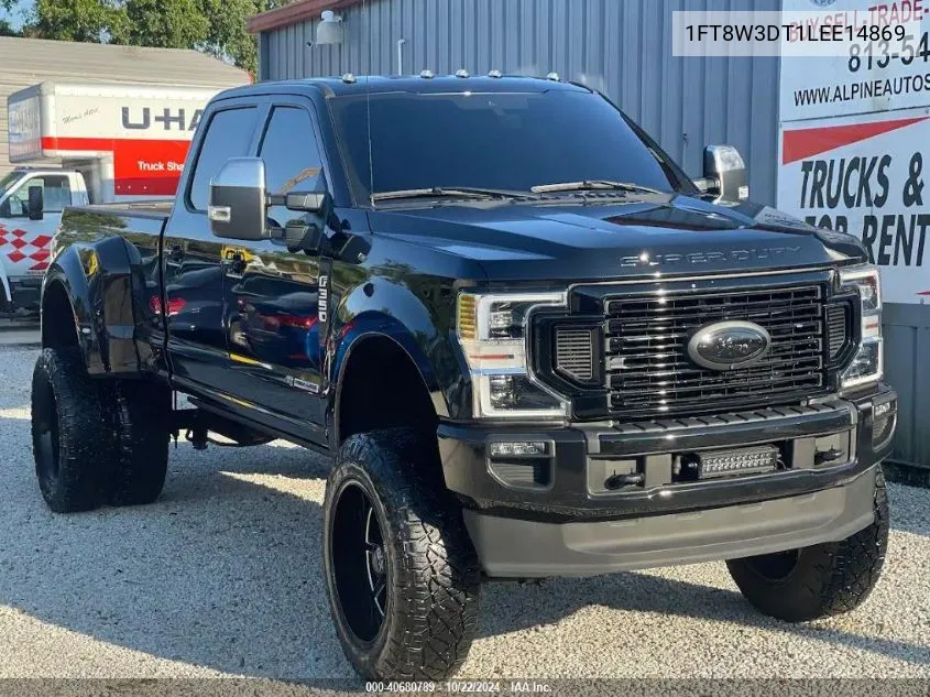 2020 Ford F-350 Lariat VIN: 1FT8W3DT1LEE14869 Lot: 40680789