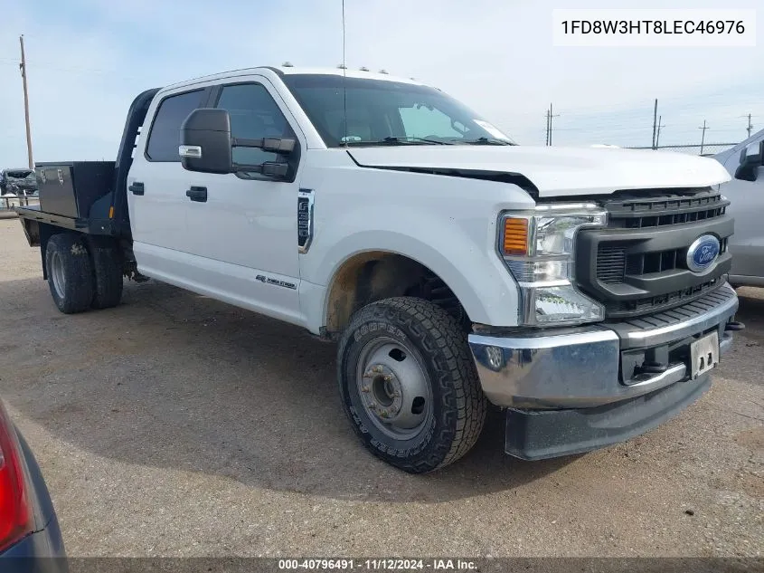 2020 Ford F-350 Chassis Xl VIN: 1FD8W3HT8LEC46976 Lot: 40796491