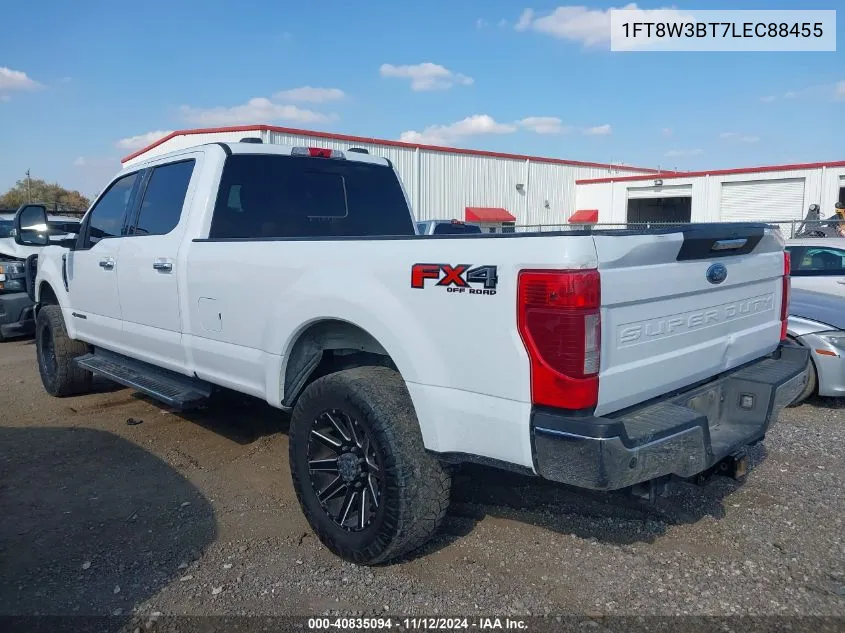 2020 Ford F-350 Xlt VIN: 1FT8W3BT7LEC88455 Lot: 40835094