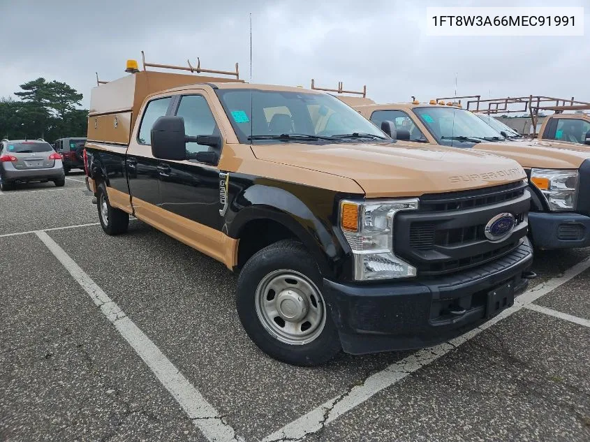 2021 Ford F-350 Xl VIN: 1FT8W3A66MEC91991 Lot: 40261210