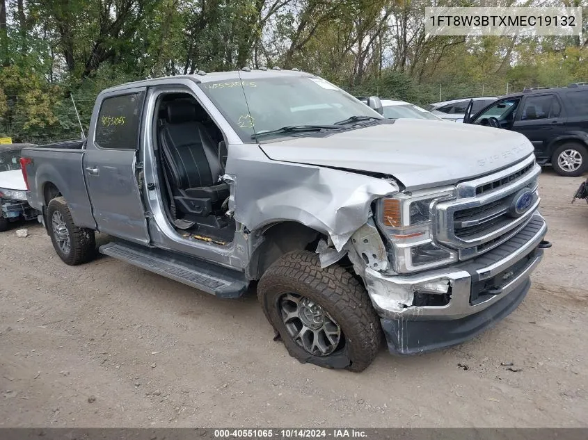 2021 Ford F-350 Lariat VIN: 1FT8W3BTXMEC19132 Lot: 40551065