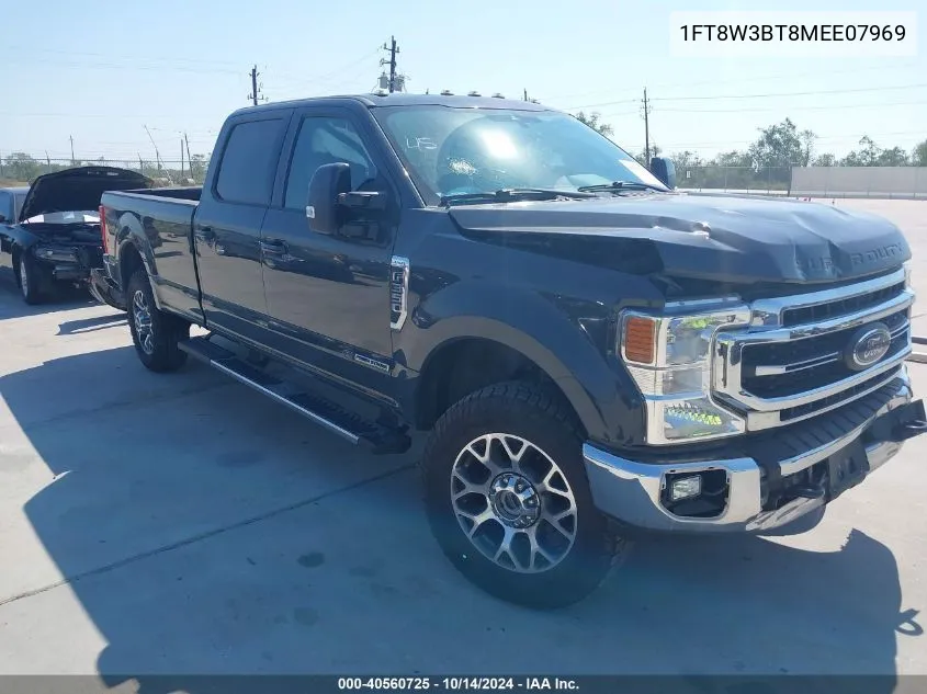 2021 Ford F-350 Lariat VIN: 1FT8W3BT8MEE07969 Lot: 40560725