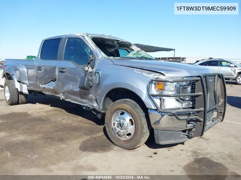 2021 Ford F-350 Xl VIN: 1FT8W3DT9MEC59909 Lot: 40684586