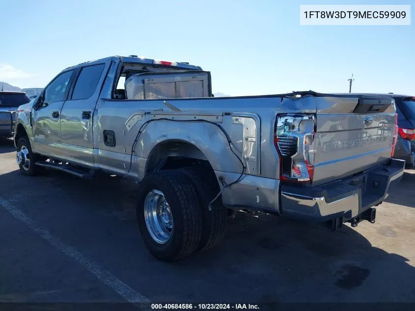 2021 Ford F-350 Xl VIN: 1FT8W3DT9MEC59909 Lot: 40684586