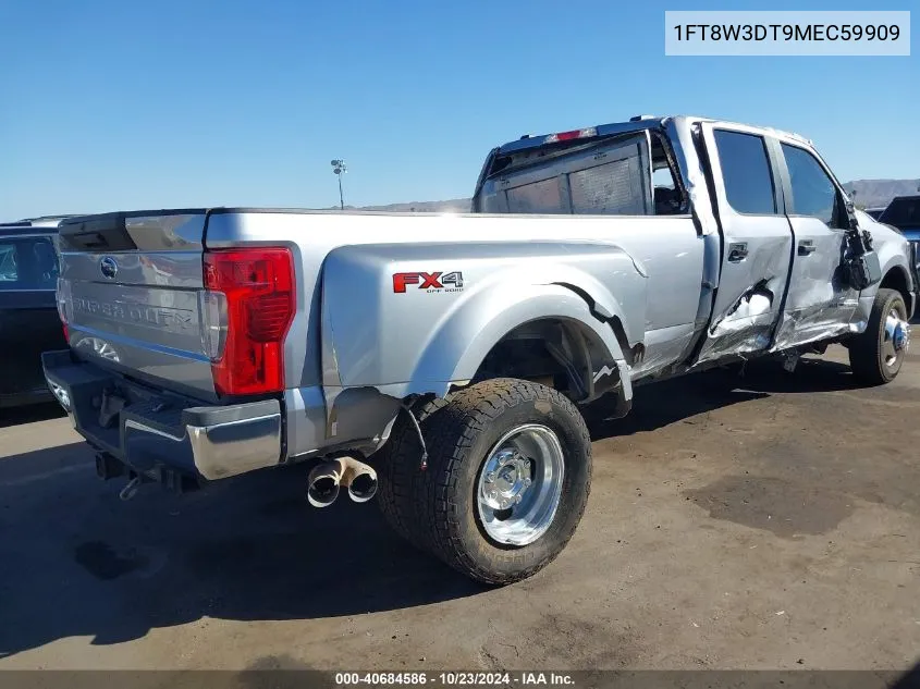 2021 Ford F-350 Xl VIN: 1FT8W3DT9MEC59909 Lot: 40684586