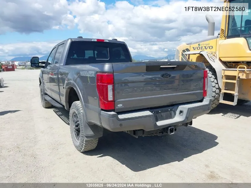 2022 Ford F-350 Lariat VIN: 1FT8W3BT2NEC52580 Lot: 12035825