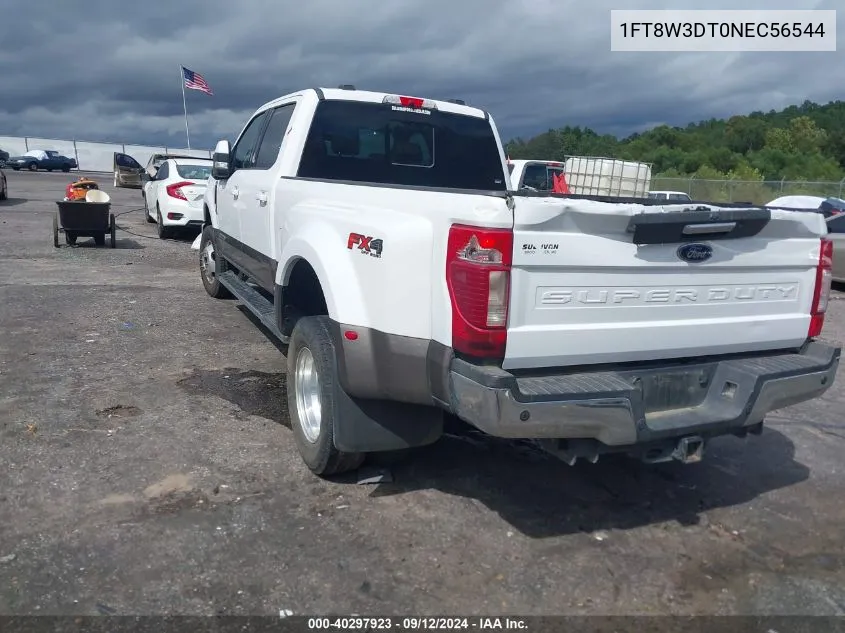 2022 Ford F-350 Lariat VIN: 1FT8W3DT0NEC56544 Lot: 40297923