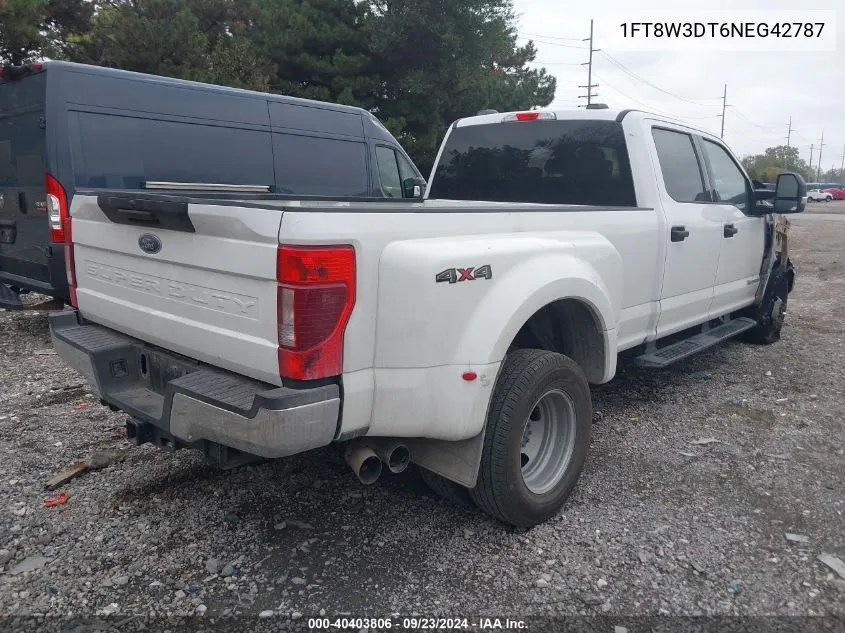 2022 Ford F-350 Xlt VIN: 1FT8W3DT6NEG42787 Lot: 40403806