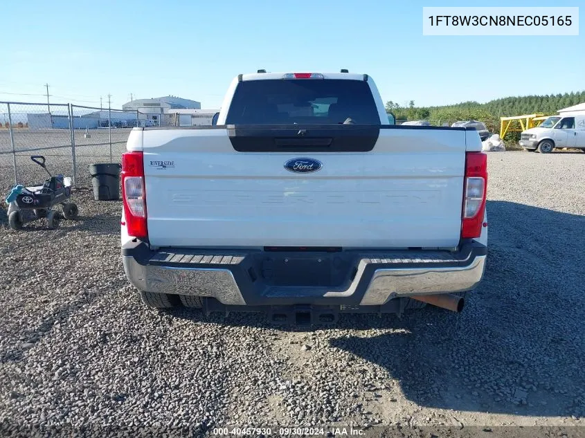 2022 Ford F-350 Xl VIN: 1FT8W3CN8NEC05165 Lot: 40457930