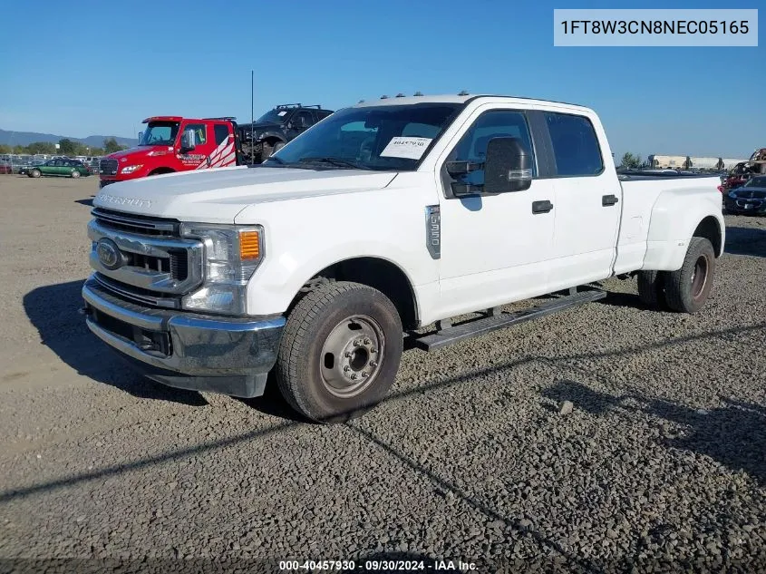 2022 Ford F-350 Xl VIN: 1FT8W3CN8NEC05165 Lot: 40457930