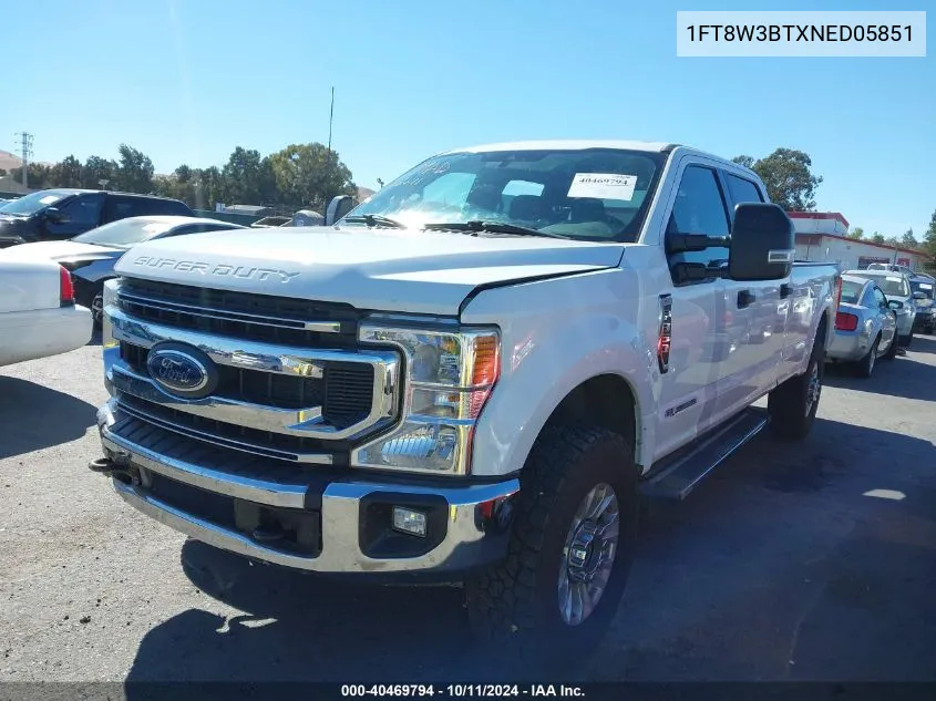 2022 Ford F-350 Xlt VIN: 1FT8W3BTXNED05851 Lot: 40469794