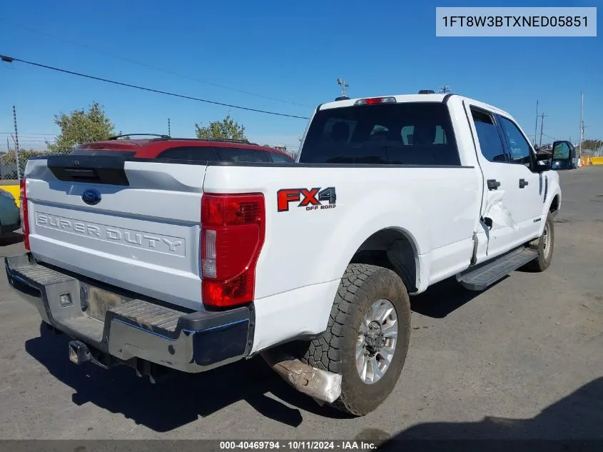 2022 Ford F-350 Xlt VIN: 1FT8W3BTXNED05851 Lot: 40469794