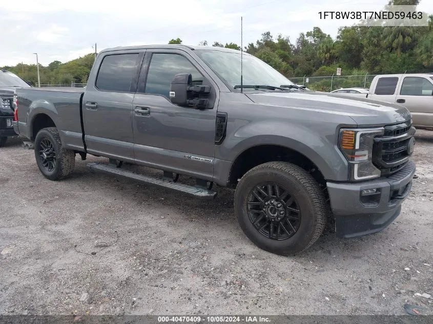 2022 Ford F-350 Lariat VIN: 1FT8W3BT7NED59463 Lot: 40470409