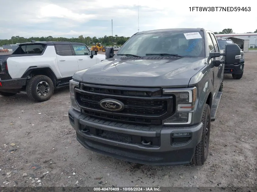 2022 Ford F-350 Lariat VIN: 1FT8W3BT7NED59463 Lot: 40470409