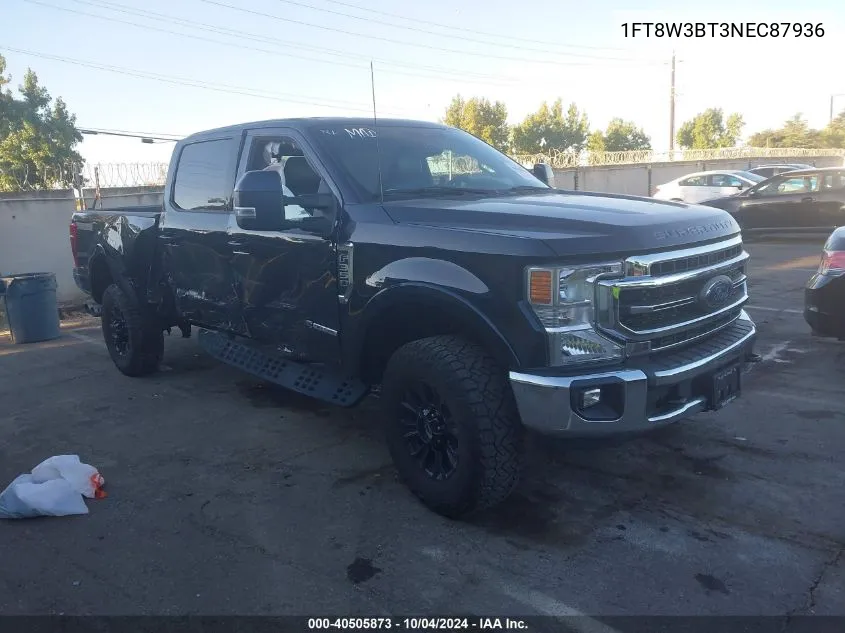 2022 Ford F-350 Lariat VIN: 1FT8W3BT3NEC87936 Lot: 40505873