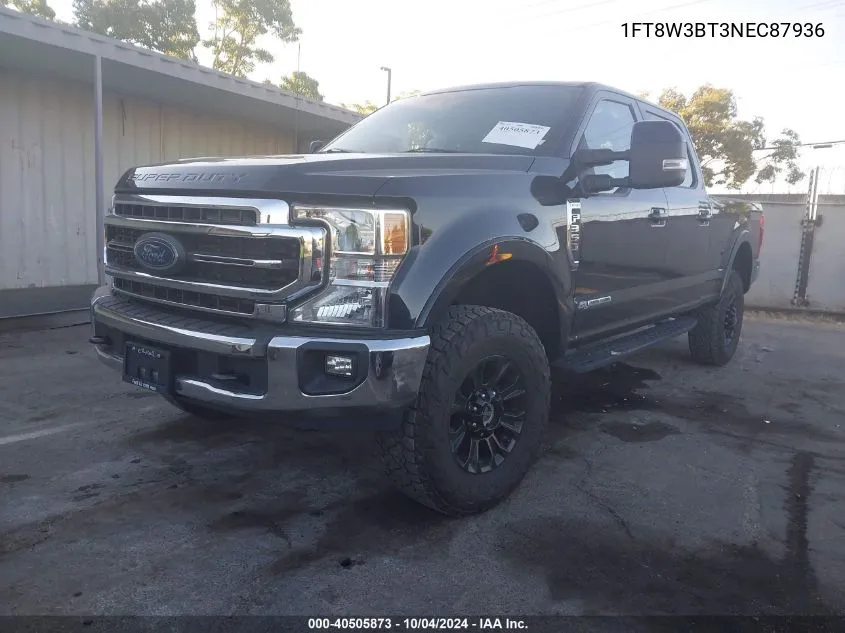 2022 Ford F-350 Lariat VIN: 1FT8W3BT3NEC87936 Lot: 40505873