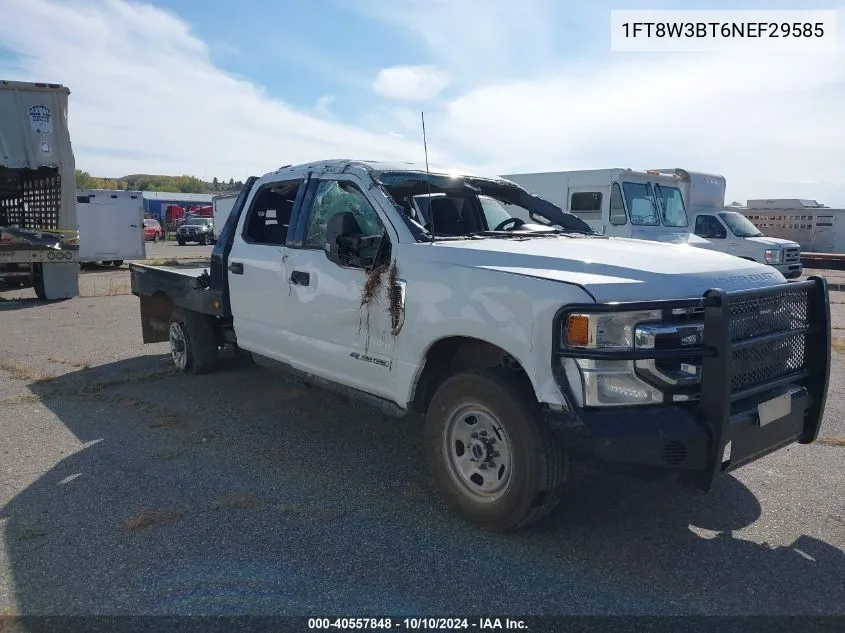 2022 Ford F-350 Xlt VIN: 1FT8W3BT6NEF29585 Lot: 40557848