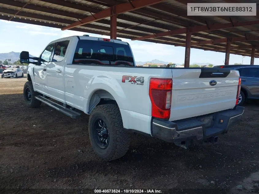 2022 Ford F-350 Lariat VIN: 1FT8W3BT6NEE88312 Lot: 40573524