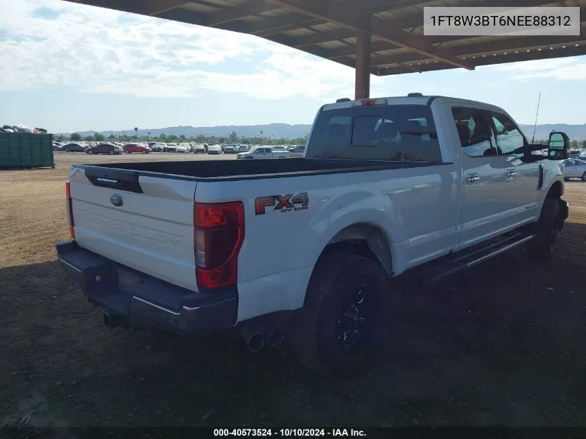 2022 Ford F-350 Lariat VIN: 1FT8W3BT6NEE88312 Lot: 40573524