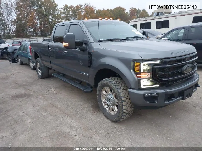 2022 Ford F-350 Lariat VIN: 1FT8W3BT9NEE35443 Lot: 40640011