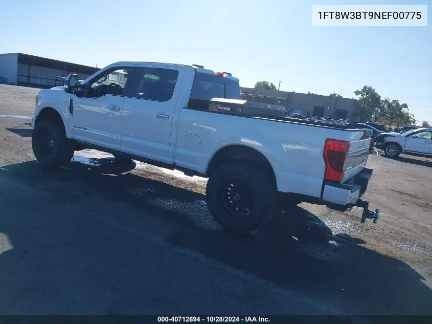 2022 Ford F-350 Limited VIN: 1FT8W3BT9NEF00775 Lot: 40712694