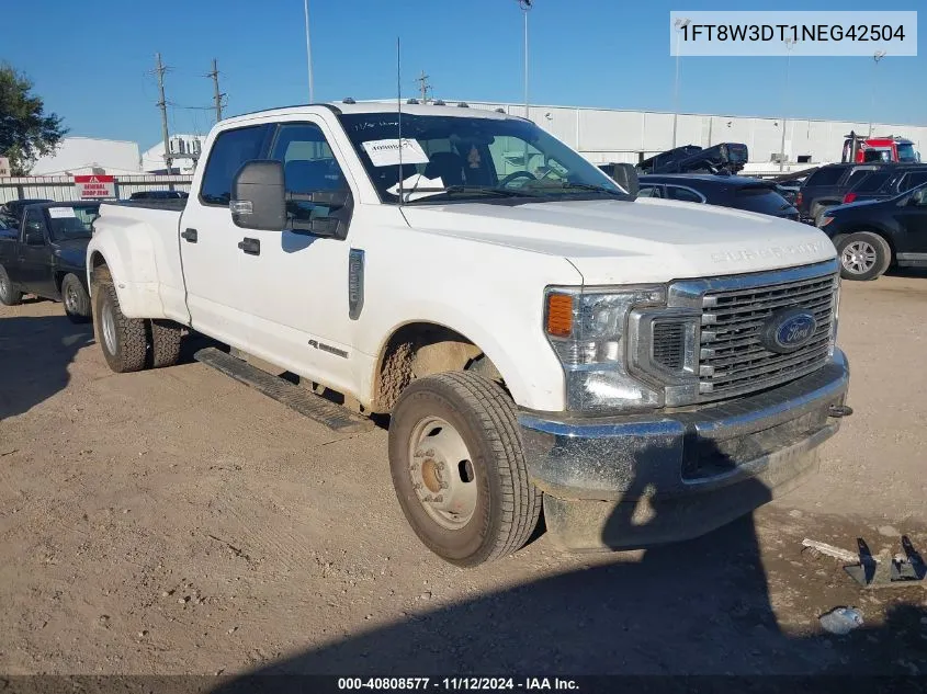 2022 Ford F-350 Xlt VIN: 1FT8W3DT1NEG42504 Lot: 40808577