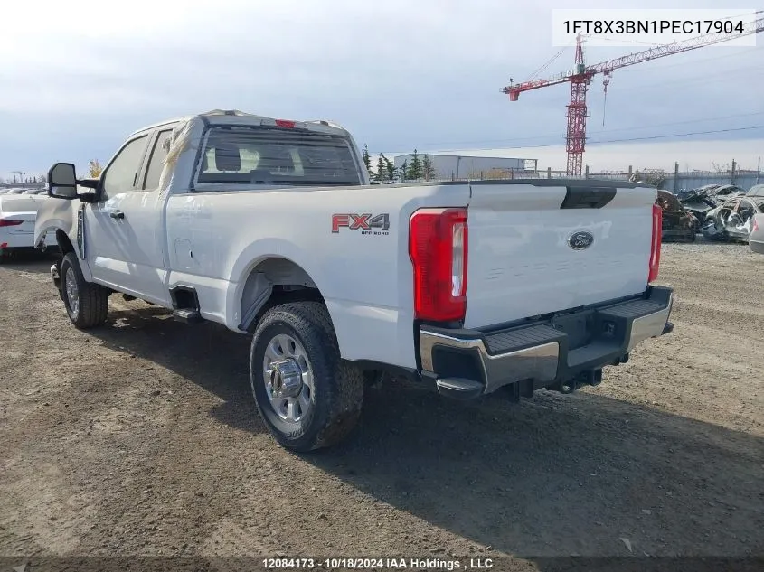 2023 Ford F350 Super Duty VIN: 1FT8X3BN1PEC17904 Lot: 12084173