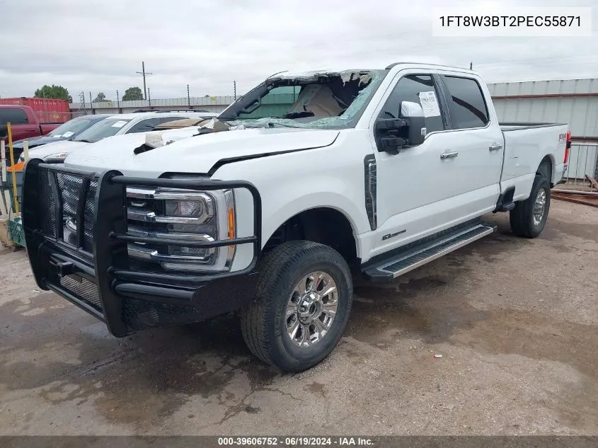 1FT8W3BT2PEC55871 2023 Ford F-350 Lariat