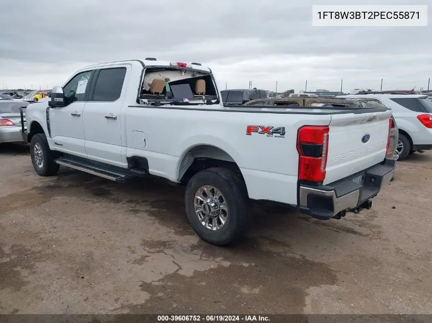 2023 Ford F-350 Lariat VIN: 1FT8W3BT2PEC55871 Lot: 39606752