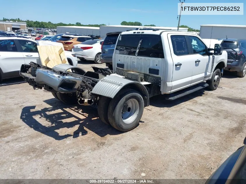 2023 Ford F-350 Xl VIN: 1FT8W3DT7PEC86252 Lot: 39704022