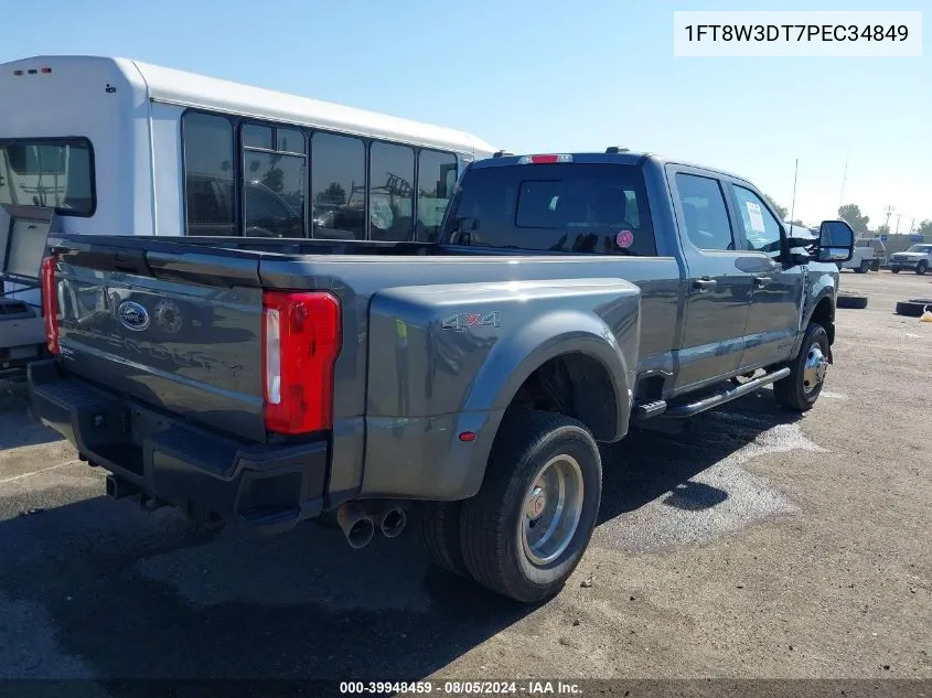 2023 Ford F-350 Xl VIN: 1FT8W3DT7PEC34849 Lot: 39948459