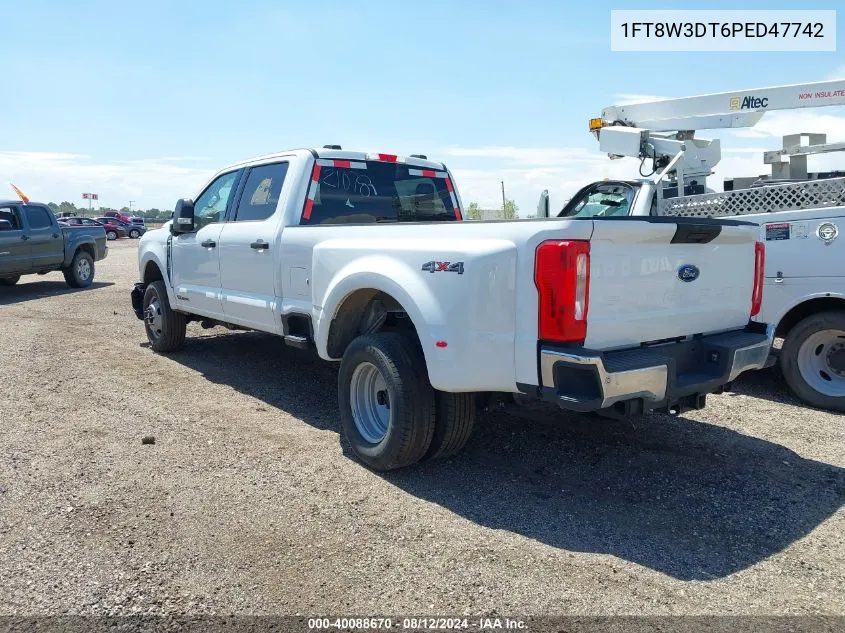 2023 Ford F-350 Xlt VIN: 1FT8W3DT6PED47742 Lot: 40088670