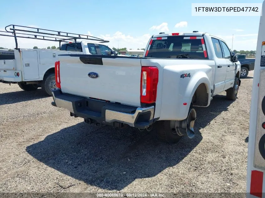 2023 Ford F-350 Xlt VIN: 1FT8W3DT6PED47742 Lot: 40088670